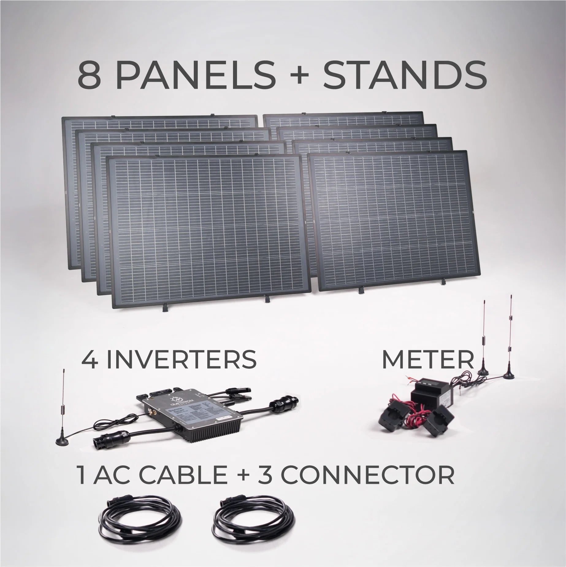 1600 Watt Craftstrom Plug & Play Balcony Solar Kit