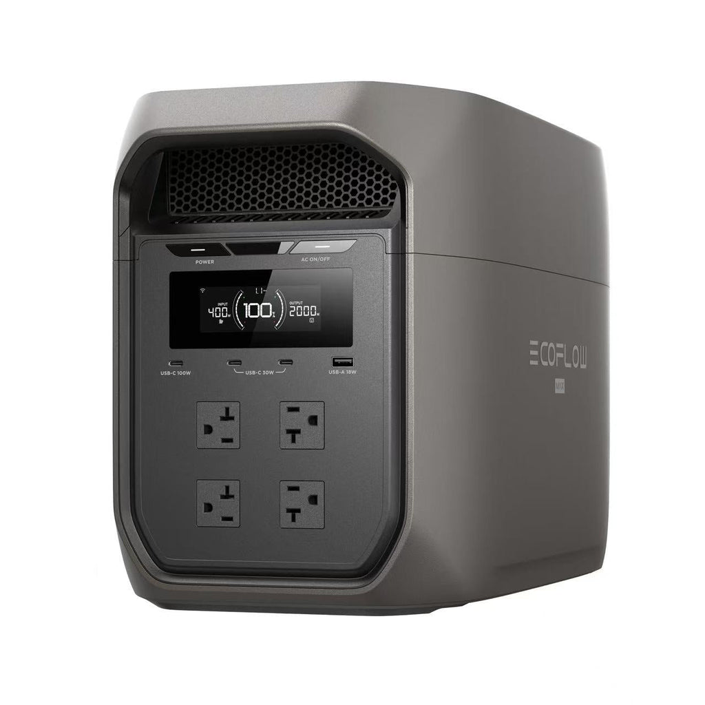 EcoFlow DELTA 3 Max Portable Power Station (2048Wh)