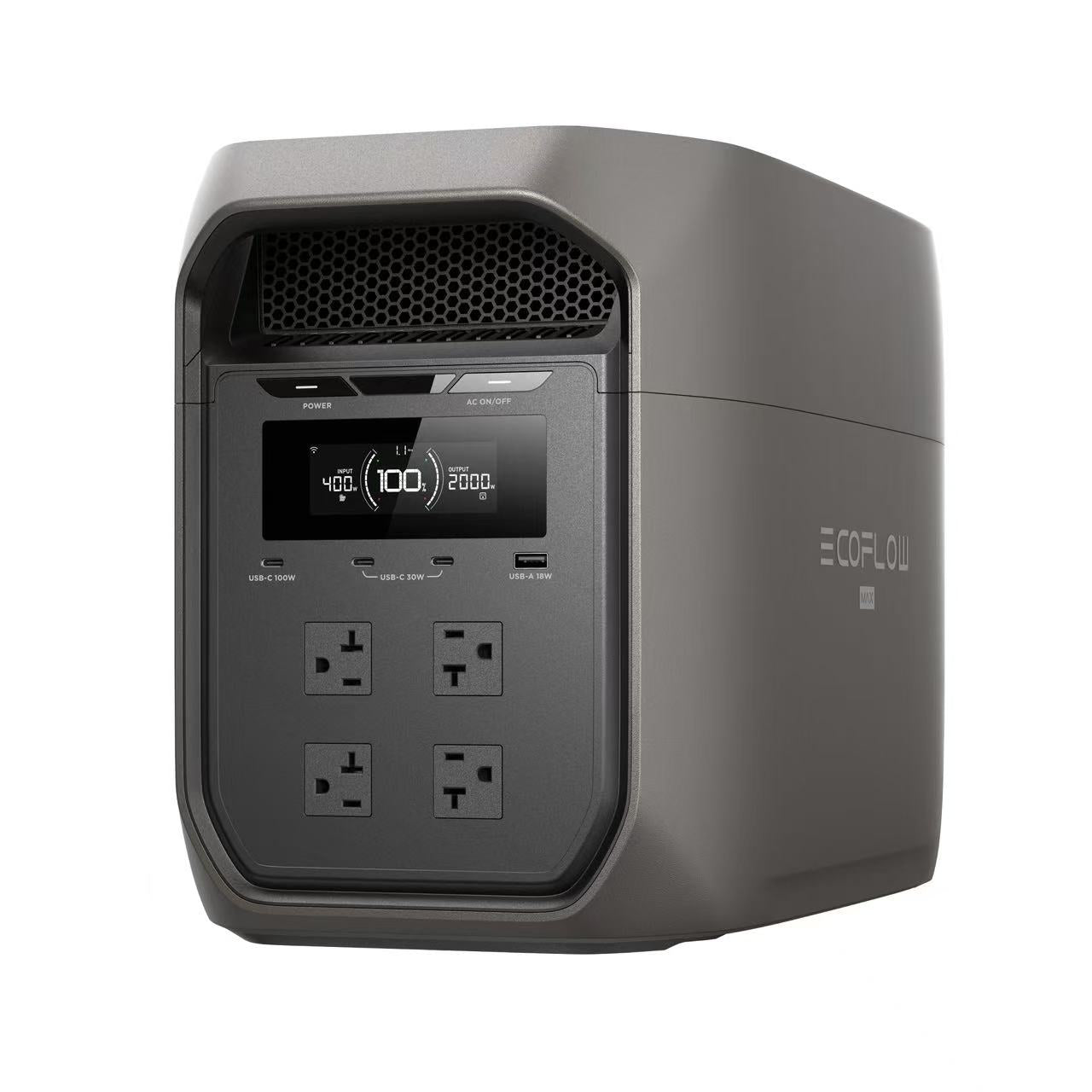 EcoFlow DELTA 3 Max Portable Power Station (2048Wh)